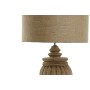 Desk lamp Home ESPRIT Natural Jute Wood 50 W 220 V 41 x 41 x 76 cm | Tienda24 - Global Online Shop Tienda24.eu