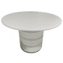 Mesa de Comedor Home ESPRIT Blanco Madera de abeto Madera MDF 120 X 120 X 80 cm de Home ESPRIT, Mesas - Ref: S3059231, Precio...