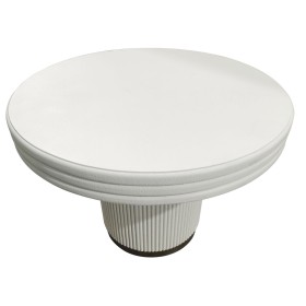 Centre Table Home ESPRIT White 70 X 70 X 52 cm by Home ESPRIT, Tables - Ref: S3059232, Price: 192,34 €, Discount: %