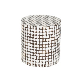 Table d'appoint Home ESPRIT Blanc 40 x 40 x 42 cm de Home ESPRIT, Tables - Réf : S3059261, Prix : 108,45 €, Remise : %