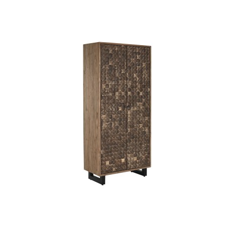 Cupboard Home ESPRIT Teak Coconut Fibre 85 X 40 X 185 cm by Home ESPRIT, Sideboards - Ref: S3059264, Price: 1,00 €, Discount: %