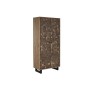 Armoire Home ESPRIT bois de teck Fibres de coco 85 X 40 X 185 cm de Home ESPRIT, Buffets, crédences et vaisseliers - Réf : S3...