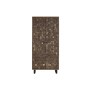 Armoire Home ESPRIT bois de teck Fibres de coco 85 X 40 X 185 cm de Home ESPRIT, Buffets, crédences et vaisseliers - Réf : S3...