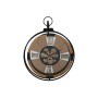 Reloj de Pared Home ESPRIT Negro Dorado Metal Madera de pino Vintage 60 X 8 X 77 cm de Home ESPRIT, Relojes de pared - Ref: S...