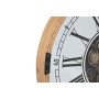 Reloj de Pared Home ESPRIT Plateado Natural Metal Cristal 80 X 8,5 X 80 cm de Home ESPRIT, Relojes de pared - Ref: S3059281, ...