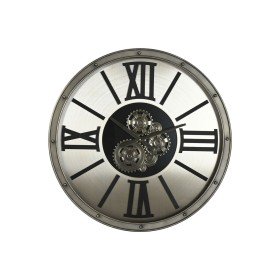 Orologio da Parete Home ESPRIT Champagne Metallo Cristallo 80 x 10 x 80 cm di Home ESPRIT, Orologi da parete - Rif: S3059282,...