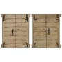 Decoração de Parede Home ESPRIT Bege Natural Janela 45 X 5 X 51 cm de Home ESPRIT, Adornos - Ref: S3059309, Preço: 169,25 €, ...