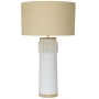 Lampada da tavolo Home ESPRIT Lino Ceramica 46 x 46 x 77 cm di Home ESPRIT, Lampade da tavolo e abat-jour - Rif: S3059333, Pr...