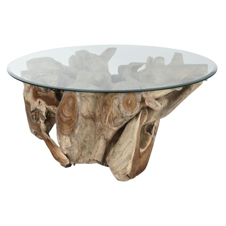 Table Basse Home ESPRIT Naturel 100 x 100 x 45 cm de Home ESPRIT, Tables - Réf : S3059366, Prix : 537,25 €, Remise : %