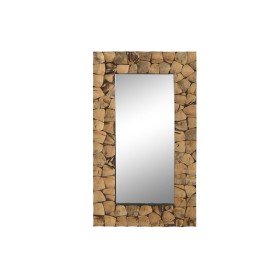 Wall mirror Alexandra House Living Natural Glass 57 x 6 x 57 cm | Tienda24 - Global Online Shop Tienda24.eu