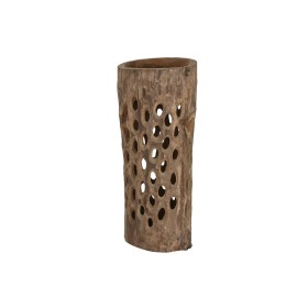 Vase Vert Verre 12,5 x 12,5 x 26 cm | Tienda24 - Global Online Shop Tienda24.eu