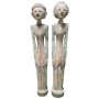 Figura Decorativa Home ESPRIT 35 x 15 x 102 cm (2 Piezas) de Home ESPRIT, Adornos - Ref: S3059377, Precio: 146,45 €, Descuent...