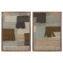 Painting Home ESPRIT Brown Green Abstract Modern 75 x 3 x 105 cm (2 Units) by Home ESPRIT, Prints on Canvas - Ref: S3059407, ...