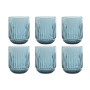 Set de Vasos Home ESPRIT Azul Cristal (6 Unidades) de Home ESPRIT, Vasos de agua y de whisky - Ref: S3059415, Precio: 12,17 €...