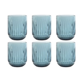 Set of glasses Home ESPRIT Blue Crystal (6 Units) by Home ESPRIT, Tumblers - Ref: S3059415, Price: 12,17 €, Discount: %