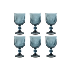 Set de Copas Home ESPRIT Cristal 8,5 x 8,5 x 16,3 cm (6 Unidades) | Tienda24 - Global Online Shop Tienda24.eu