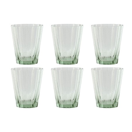 Set de Verres Home ESPRIT Vert Verre 280 ml (6 Unités) de Home ESPRIT, Gobelets - Réf : S3059422, Prix : 27,71 €, Remise : %