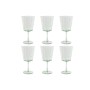 Set de Copas Home ESPRIT Verde Cristal 9 x 9 x 17,8 cm (6 Unidades) | Tienda24 - Global Online Shop Tienda24.eu