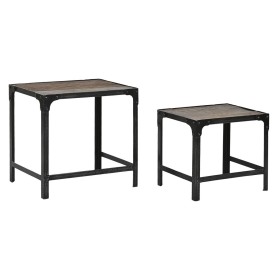 Jeu de 2 tables Home ESPRIT Naturel 48 x 36 x 45 cm de Home ESPRIT, Tables - Réf : S3059428, Prix : 122,84 €, Remise : %