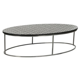 Mesa de Centro Home ESPRIT Preto Marfim 150 x 80 x 40 cm de Home ESPRIT, Jogos de móveis - Ref: S3059461, Preço: 905,24 €, De...