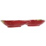 Snack tray Home ESPRIT Red Modern 26 x 12,5 x 3,5 cm | Tienda24 - Global Online Shop Tienda24.eu