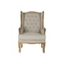 Armchair Home ESPRIT White Natural Mango wood 72 x 75 x 110 cm by Home ESPRIT, Chairs - Ref: S3059470, Price: 505,61 €, Disco...