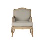 Armchair Home ESPRIT White Natural Mango wood 72 x 80 x 95 cm by Home ESPRIT, Chairs - Ref: S3059471, Price: 469,17 €, Discou...