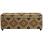 Arca Home ESPRIT Bege Mostarda Algodão 120 x 40 x 45 cm de Home ESPRIT, Caixas e baús de arrumação - Ref: S3059474, Preço: 29...