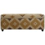 Arcón Home ESPRIT Beige Mostaza Algodón 120 x 40 x 45 cm de Home ESPRIT, Cajas y arcones de almacenaje - Ref: S3059474, Preci...