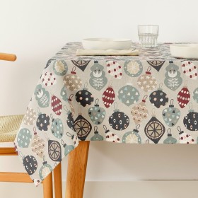 Stain-proof resined tablecloth Belum Merry Christmas Multicolour 250 x 150 cm | Tienda24 Tienda24.eu