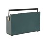 Tafelklok Home ESPRIT Dourado Verde-escuro Metal Rádio 24 x 8 x 17 cm de Home ESPRIT, Relógios de secretária - Ref: S3059484,...