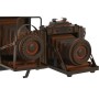 Decorative Figure Home ESPRIT Bronze Photo camera Vintage 18 x 13,5 x 14 cm (2 Units) by Home ESPRIT, Ornaments - Ref: S30594...