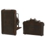 Decorative Figure Home ESPRIT Bronze Photo camera Vintage 18 x 13,5 x 14 cm (2 Units) by Home ESPRIT, Ornaments - Ref: S30594...