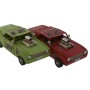 Figura Decorativa Home ESPRIT Rojo Verde Vintage 25,5 x 10 x 8,5 cm (2 Unidades) de Home ESPRIT, Adornos - Ref: S3059500, Pre...