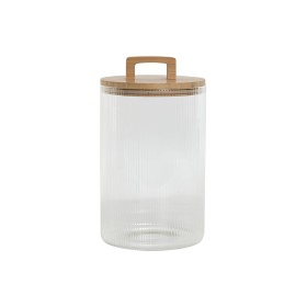 Boîte Home ESPRIT Transparent Bambou Verre 4 L de Home ESPRIT, Stockage des aliments - Réf : S3059508, Prix : 14,93 €, Remise...