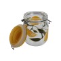 Set di 4 Barattoli Home ESPRIT Giallo Cristallo Ferro 1,5 L 4 Pezzi di Home ESPRIT, Conservazione di alimenti - Rif: S3059514...