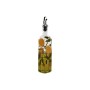 Cruet Home ESPRIT Yellow Stainless steel Crystal 6 x 6 x 30,5 cm by Home ESPRIT, Dispensers for dressings and spices - Ref: S...