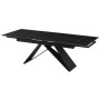 Mesa de Jantar Home ESPRIT Preto Metal Cerâmica 160 x 90 x 75 cm de Home ESPRIT, Jogos de móveis - Ref: S3059523, Preço: 588,...