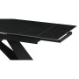 Mesa de Jantar Home ESPRIT Preto Metal Cerâmica 160 x 90 x 75 cm de Home ESPRIT, Jogos de móveis - Ref: S3059523, Preço: 588,...