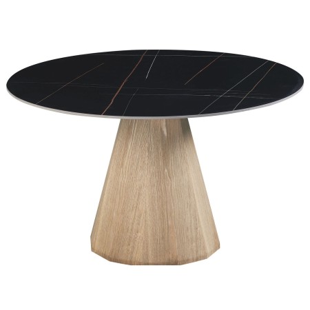 Dining Table Home ESPRIT Ceramic MDF Wood 120 x 120 x 75 cm by Home ESPRIT, Dining Tables - Ref: S3059525, Price: 499,08 €, D...