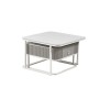 Centre Table Home ESPRIT White 70 x 70 x 45 cm by Home ESPRIT, Tables - Ref: S3059529, Price: 180,25 €, Discount: %