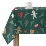 Fleckenabweisende geharzte Tischdecke Belum Merry Christmas Bunt 100 x 150 cm | Tienda24 Tienda24.eu