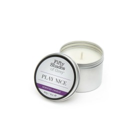 Bougie de massage Fifty Shades of Grey Play Nice Vanille 90 g de Fifty Shades of Grey, Bougies de massage - Réf : M0402458, P...