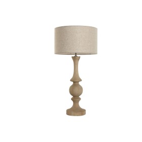 Lampe de bureau Home ESPRIT Blanc Beige Céramique 50 W 220 V 43,5 x 43,5 x 61 cm | Tienda24 - Global Online Shop Tienda24.eu