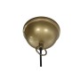 Candeeiro de teto Home ESPRIT Castanho Dourado Madeira Metal Madeira de mangueira 50 W 60 x 60 x 48 cm de Home ESPRIT, Ilumin...