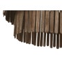 Suspension Home ESPRIT Marron Doré Bois Métal Bois de manguier 50 W 60 x 60 x 48 cm de Home ESPRIT, Plafonniers - Réf : S3059...