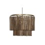 Candeeiro de teto Home ESPRIT Castanho Dourado Madeira Metal Madeira de mangueira 50 W 60 x 60 x 48 cm de Home ESPRIT, Ilumin...