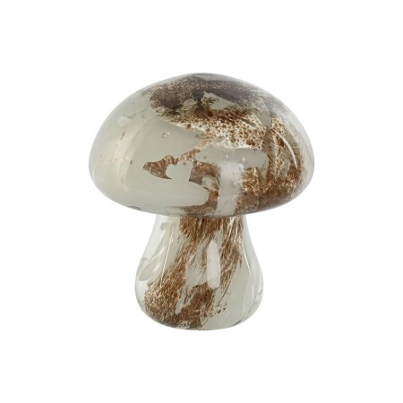 Figurine Décorative Home ESPRIT Blanc Marron Champignon 16,5 x 16,5 x 18 cm de Home ESPRIT, Objets de décoration - Réf : S305...