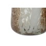 Candleholder Home ESPRIT White Brown Crystal 12 x 12 x 12,5 cm | Tienda24 - Global Online Shop Tienda24.eu