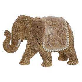 Deko-Figur Home ESPRIT natürlich Elefant 23 x 9,5 x 15,5 cm von Home ESPRIT, Ornamente - Ref: S3059575, Preis: 14,93 €, Rabat...